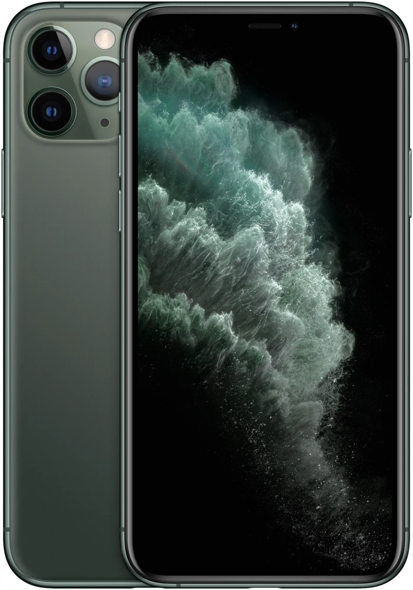Смартфон Apple iPhone 11 Pro 256Gb Темно-зеленый  (Уцененный товар). Фото 1
