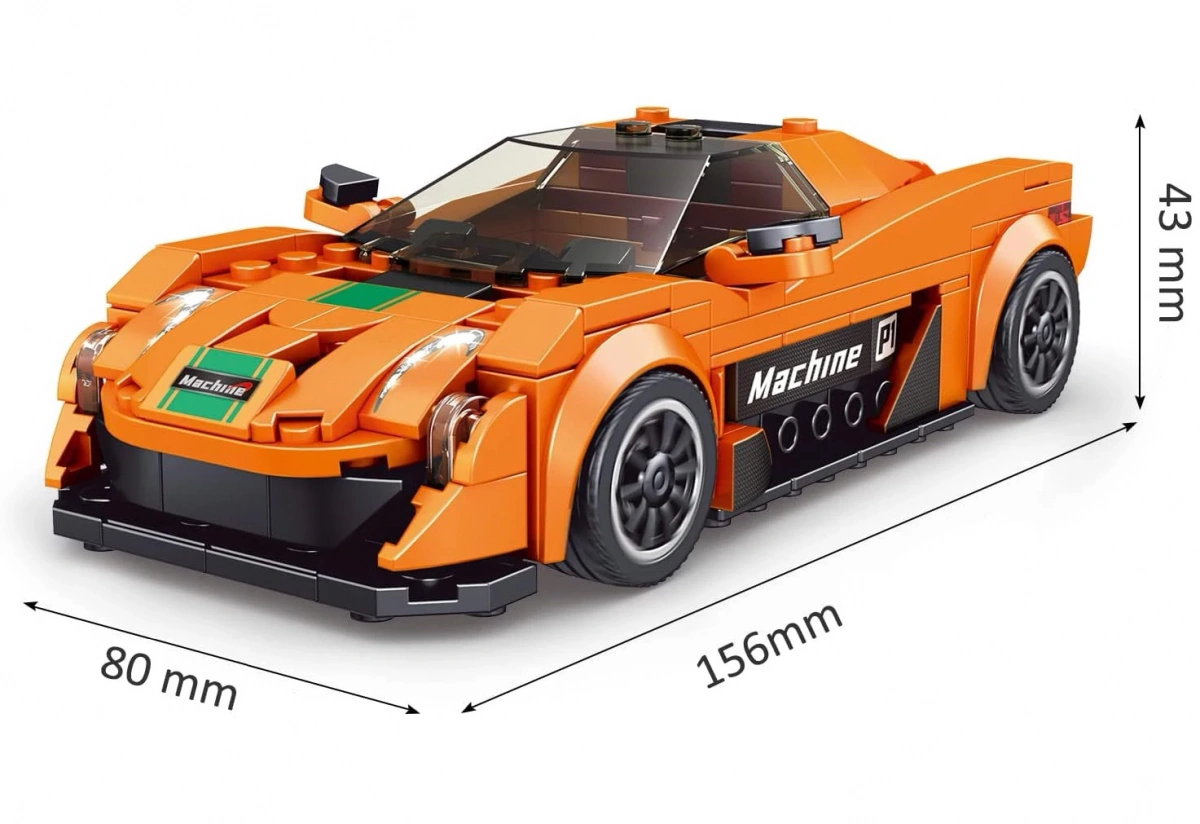 Конструктор Mould King Models 27004. McLaren P1, 306 деталей. Фото 3