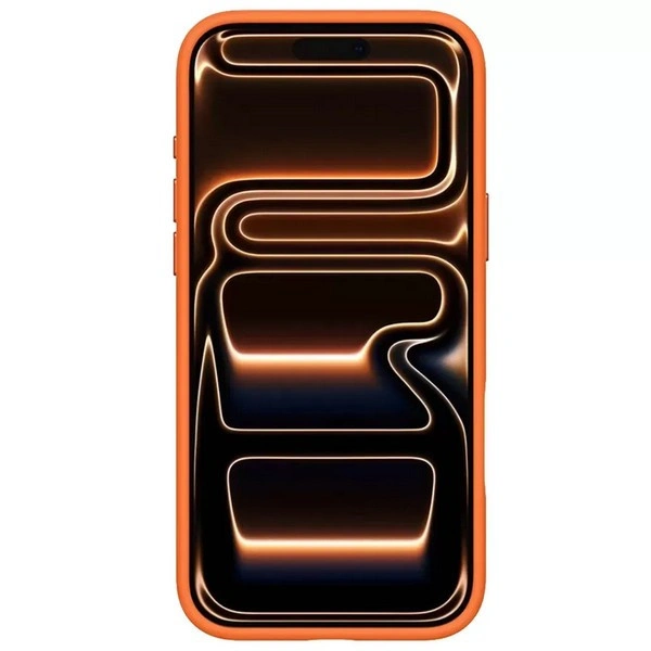 Накладка Spigen Silicone Fit MagFit для iPhone 17 Pro Max, Оранжевый (ACS11378). Фото 3