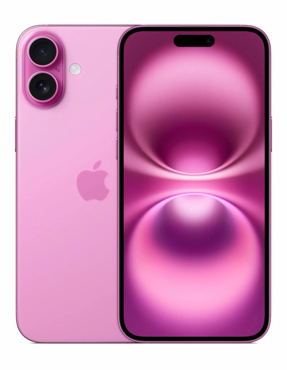 Смартфон Apple iPhone 16 128Гб Розовый (eSIM+SIM) (Уцененный товар). Фото 1