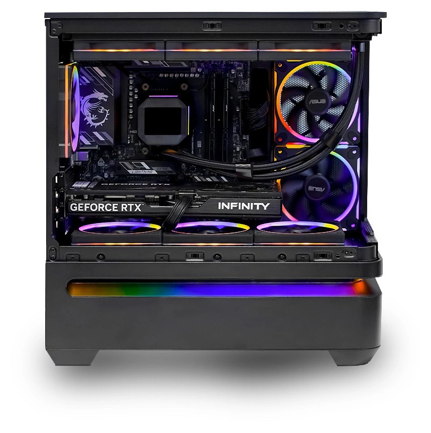 Системный блок CORE PRO (AP202 Ryzen 7 7800X3D, 32Gb DDR5, RTX5070, SSD 1Tb M.2, B850 GAMING PRO, 850Вт). Фото 3