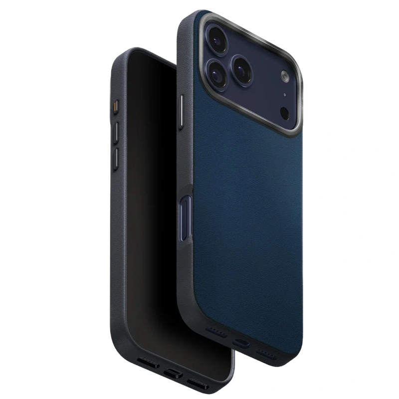 Накладка Uniq для iPhone 17 Pro Max Lyden DS Steel (Magsafe), Синий (IP6.9P(2025)-LDSSBLUCHR). Фото 1