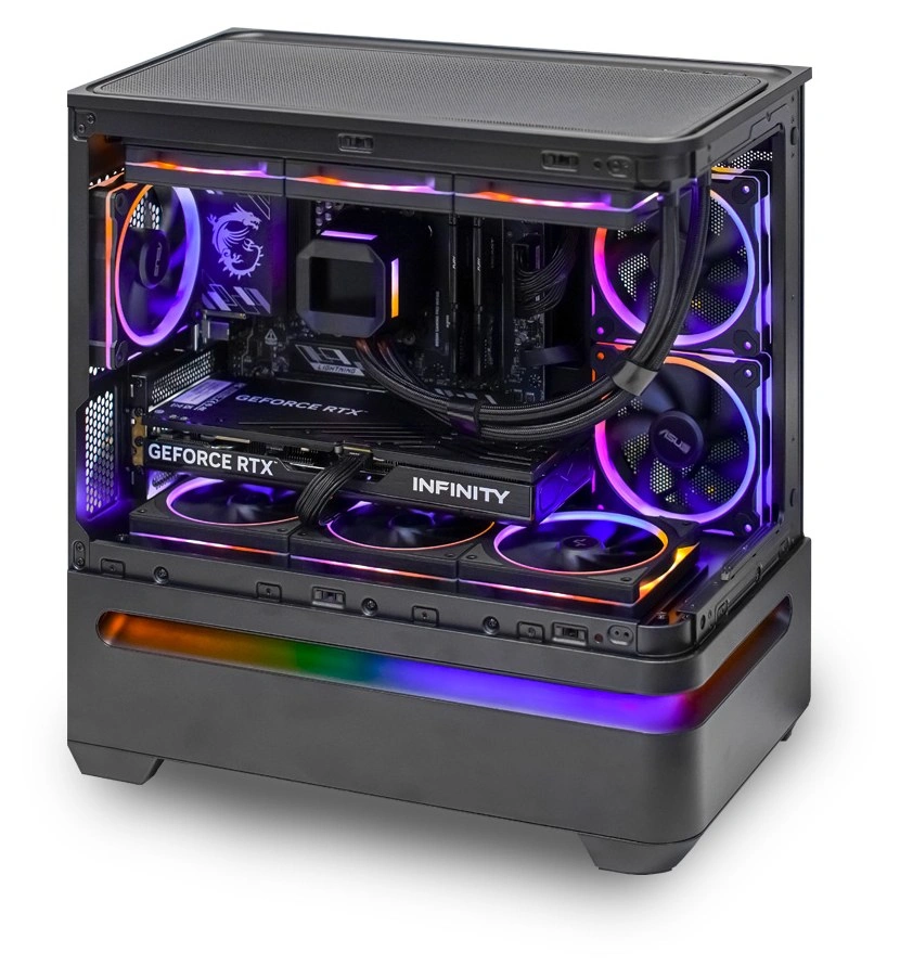 Системный блок CORE PRO (AP202 Ryzen 7 7800X3D, 32Gb DDR5, RTX5070, SSD 1Tb M.2, B850 GAMING PRO, 850Вт). Фото 1