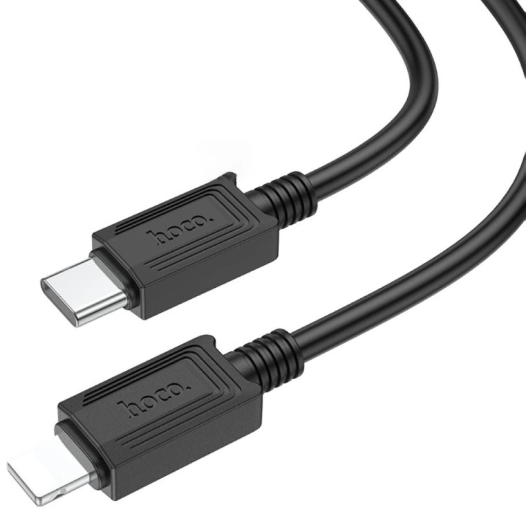 Кабель Hoco X73 PD Type-C- Lightning 1м, Чёрный. Фото 3